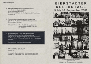 2001 Ausstellung